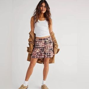 Free People Days Like This Quilted Shorts size 14
